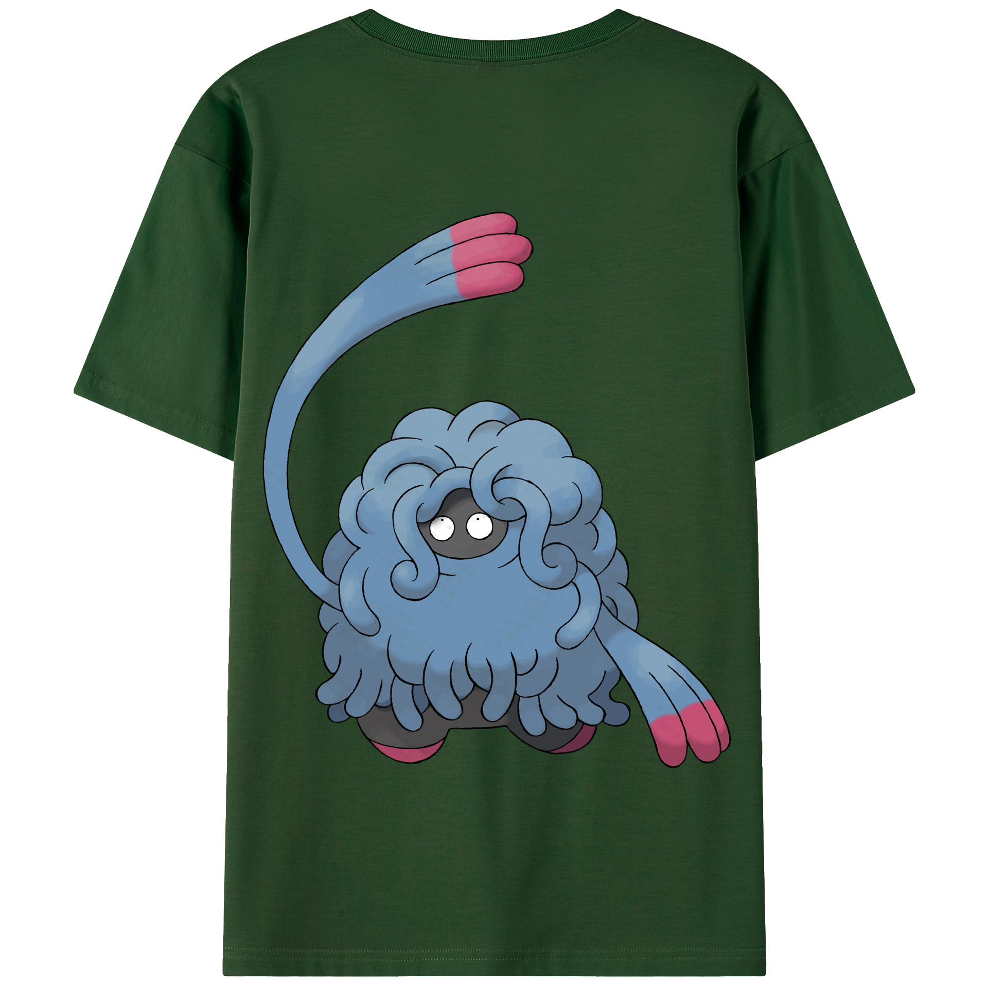 （画像用） ポケットモンスター Pokémon 綿100％半袖Tシャツ（背面プリント）